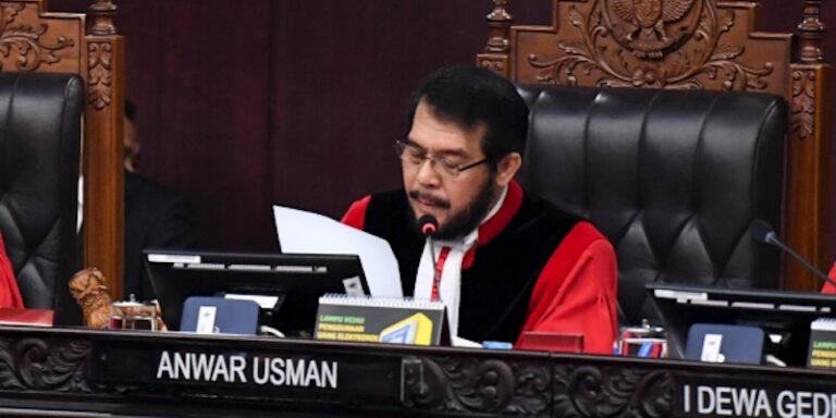 MK Tolak Gugatan Partai Gelora Terkait Pengujian UU Pemilu