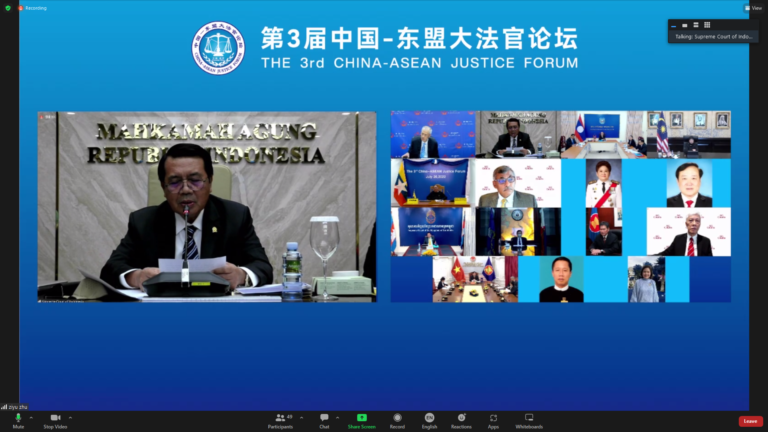 Mahkamah Agung Hadiri China-ASEAN Justice Forum ke-3