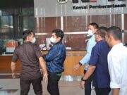 Mardani Maming Tiba di Gedung KPK untuk jalani pemeriksaan sebagai tersangka