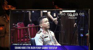 Polri Nyatakan 15 Saksi Dihadirkan dalam Sidang Kode Etik terhadap Ferdy Sambo