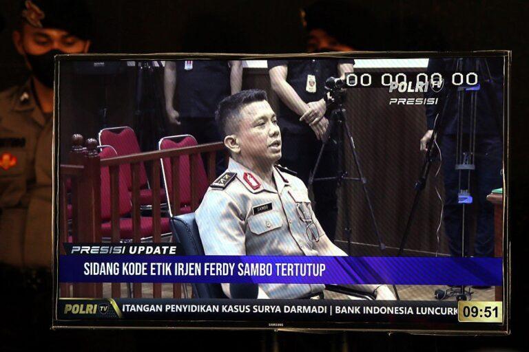 Polri Nyatakan 15 Saksi Dihadirkan dalam Sidang Kode Etik terhadap Ferdy Sambo