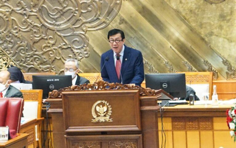 Yasonna : KUHP sah jadi Undang-Undang. Ini Titik Awal Reformasi Penyelenggaraan Pidana