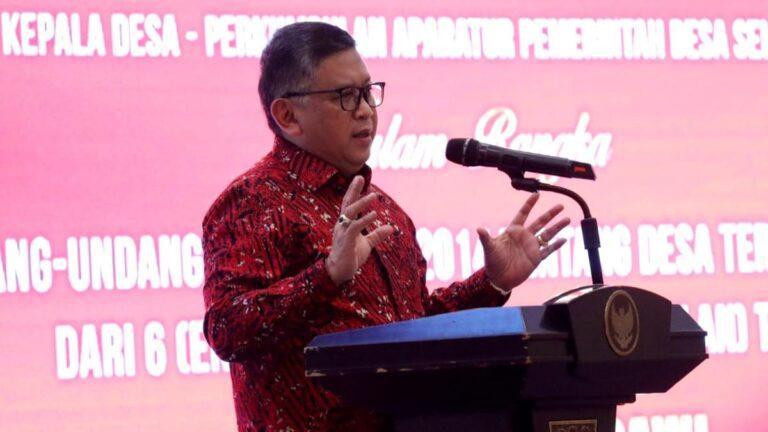 Sekjen PDIP Sebut Stabilitas Pemerintah Wujudkan Desa yang Maju