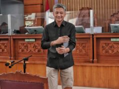 Terdakwa Hendra Kurniawan Divonis Hukuman 3 Tahun Penjara