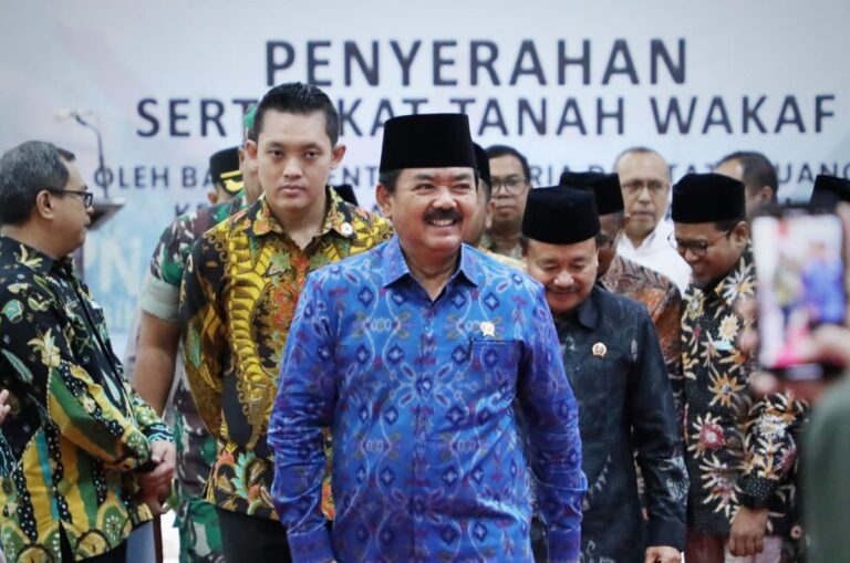 Hadi Tjahjanto : Percepat Serifikat Tanah Wakaf, Target selesai pada 2024