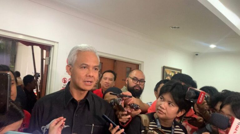 Ganjar Respon Ihwal Demokrat Gabung ke KIM