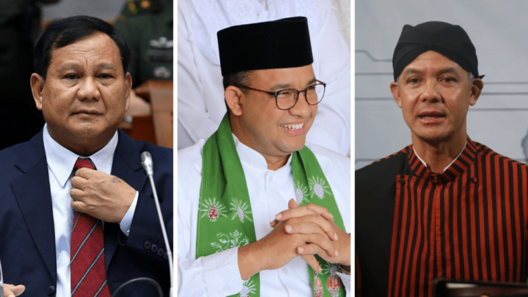 Prabowo Ungguli Ganjar dan Anies pada Hasil Survei Terbaru Pilpres 2024