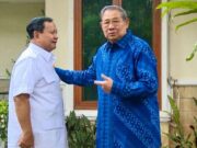 Prabowo Kunjungi SBY Minta Restu Sebelum ke KPU