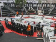 KPU Minta Capres-Cawapres dan Pendukungnya Tidak Bawa Alata Peraga Kampanye Saat Debat Berlangsung