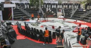 KPU Minta Capres-Cawapres dan Pendukungnya Tidak Bawa Alata Peraga Kampanye Saat Debat Berlangsung