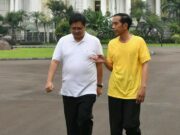 Pertemuan dengan Airlangga, Presiden Jokowi : Nyaman