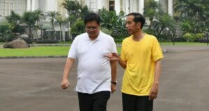 Pertemuan dengan Airlangga, Presiden Jokowi : Nyaman