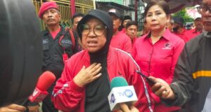 Usai Hadiri HUT PDIP ke-51, Risma : Masyarakat Wajib Tolong Menolong