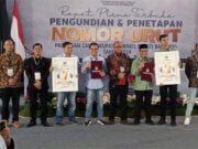 KPU Tetapkan Nomor Urut Paslon Pilkada Kabupaten Bandung