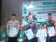 Santunan Anak Yatim di Kecamatan Ciparay, Dihadiri Sekcam, Polsek, dan Koramil