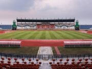 Gerbang Stadion Si Jalak Harupat Bakal Dilelang Eksekusi