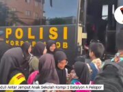 Satbrimob Polda Kaltara Luncurkan Program Antar Jemput Sekolah untuk Anak-anak