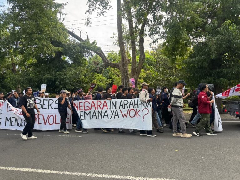 Bersama Rakyat Bali, Mahasiswa Tegaskan Sikap: Negara Harus Kembali ke Arah Keadilan
