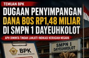 BPK Temukan Dugaan Penyimpangan Dana BOS Rp1,48 Miliar di SMPN 1 Dayeuhkolot, APH Diminta Tindak Lanjuti