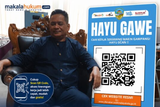 Disnaker Kota Tasikmalaya Luncurkan “Hayu Gawe”, Cukup Scan QR Code untuk Akses Lowongan Kerja