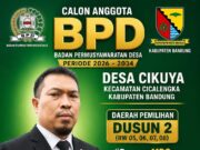 Jurnalis Kuswandi Maju Calon Anggota BPD Desa Cikuya, Usung Visi “Bangun MBG untuk Cikuya Maju”