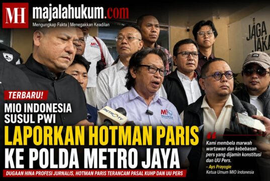 Gelombang Perlawanan Wartawan Menguat, MIO Indonesia Susul PWI Laporkan Hotman Paris ke Polda Metro Jaya