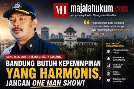 Bandung Butuh Kepemimpinan yang Harmonis, Kang Iyus: Jangan One Man Show