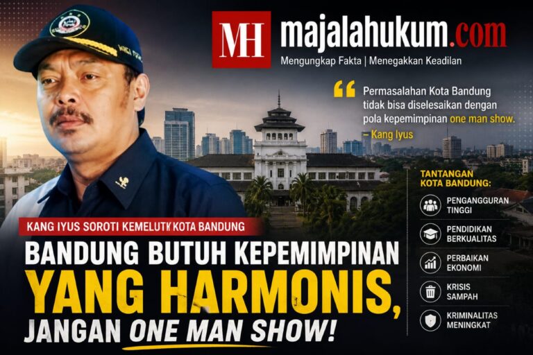 Bandung Butuh Kepemimpinan yang Harmonis, Kang Iyus: Jangan One Man Show