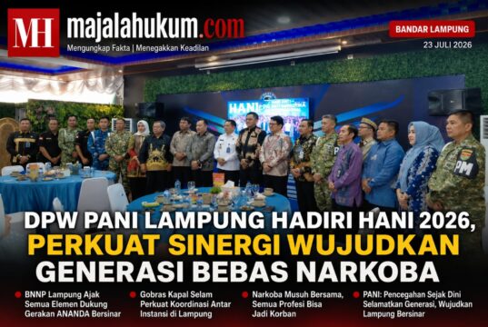 DPW PANI Lampung Hadiri HANI 2026, Perkuat Sinergi Wujudkan Generasi Bebas Narkoba