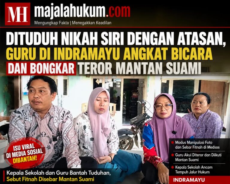 Dituduh Nikah Siri dengan Atasan, Guru di Indramayu Angkat Bicara, Sebut Alami Teror dari Mantan Suami