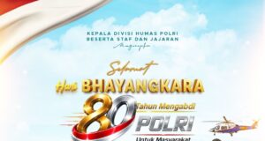Hari Bhayangkara ke-80, Kadiv Humas Polri Sampaikan Doa dan Apresiasi untuk Seluruh Insan Bhayangkara