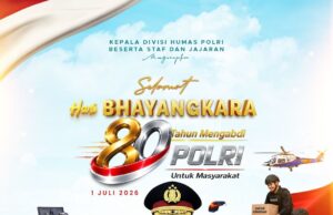 Hari Bhayangkara ke-80, Kadiv Humas Polri Sampaikan Doa dan Apresiasi untuk Seluruh Insan Bhayangkara
