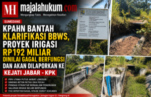 Polemik Proyek Irigasi Rp192 Miliar Memanas! KPAHN Sebut Pipa Utama Putus, Pertanyakan FHO, Siapkan Laporan ke Kejati dan KPK