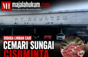 Diduga Limbah Cair Cemari Sungai Cisuminta, DLH Kabupaten Bandung Hanya Beri Teguran Lisan