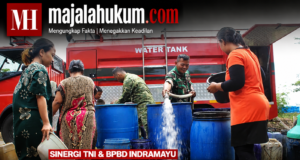 Kodim 0616 Indramayu dan BPBD Salurkan 10.000 Liter Air Bersih untuk Warga Terdampak Kekeringan di Krangkeng