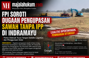 Disorot FPI, Dugaan Pengupasan Sawah di Desa Curug Indramayu Dipertanyakan