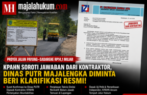Surat Konfirmasi Proyek Jalan Rp14,1 Miliar Dijawab Kontraktor, KPAHN Pertanyakan Akuntabilitas Dinas PUTR Majalengka