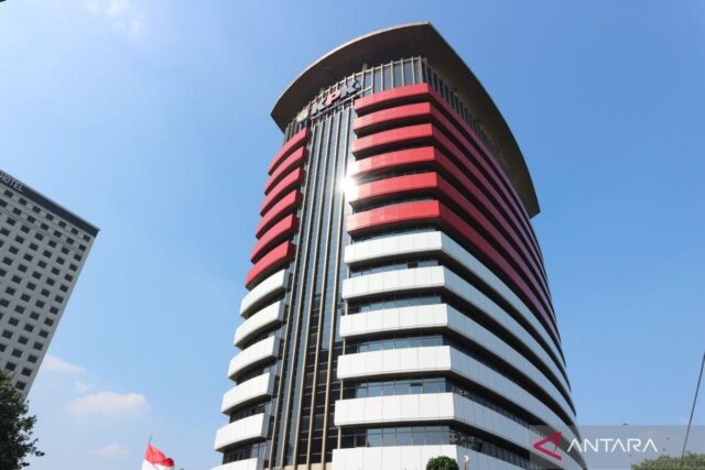 kpk Foto: Ilustrasi Gedung Merah Putih KPK, Jakarta. Sumber foto: ANTARA/Fianda Sjofjan Rassat.