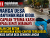 Warga Panyingkiran Kidul Ucapkan Terima Kasih kepada Bupati Indramayu