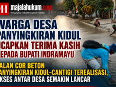 Warga Panyingkiran Kidul Ucapkan Terima Kasih kepada Bupati Indramayu