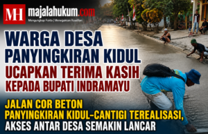 Warga Panyingkiran Kidul Ucapkan Terima Kasih kepada Bupati Indramayu