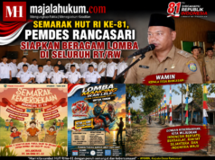 Semarak HUT RI ke-81, Pemdes Rancasari Siapkan Beragam Lomba di Seluruh RT/RW