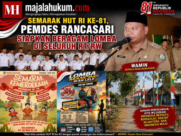 Semarak HUT RI ke-81, Pemdes Rancasari Siapkan Beragam Lomba di Seluruh RT/RW