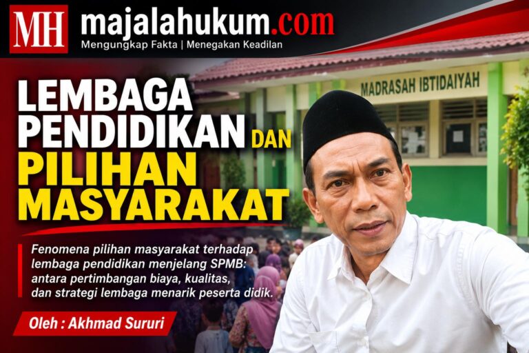 Lembaga Pendidikan dan Pilihan Masyarakat