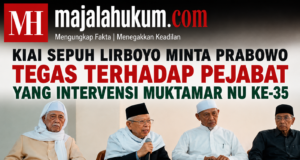 Kiai Sepuh Lirboyo Minta Prabowo Tegas terhadap Pejabat yang Intervensi Muktamar NU ke-35