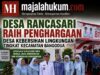 Desa Rancasari Raih Penghargaan Kebersihan Lingkungan Tingkat Kecamatan Bangodua