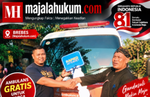 Karnaval HUT RI ke-81 Kelurahan Gandasuli Brebes Meriah, Ambulans Gratis Diserahkan untuk Warga