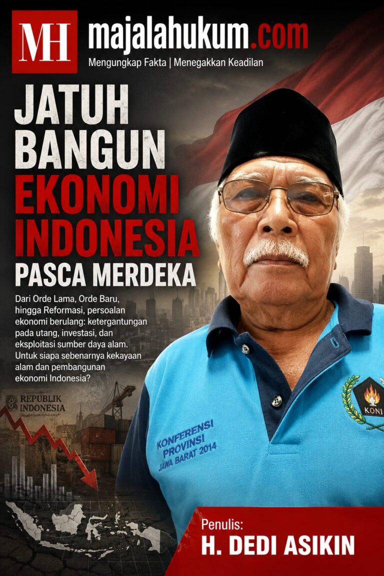 JATUH BANGUN EKONOMI INDONESIA PASCA MERDEKA