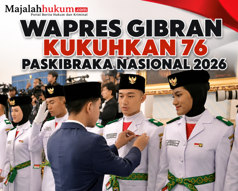 Wapres Gibran Kukuhkan 76 Paskibraka Nasional 2026, Siap Bertugas pada HUT ke-81 RI
