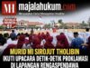 Murid MI Sirojut Tholibin Ikuti Upacara Detik-Detik Proklamasi HUT RI ke-81 di Lapangan Rengaspendawa